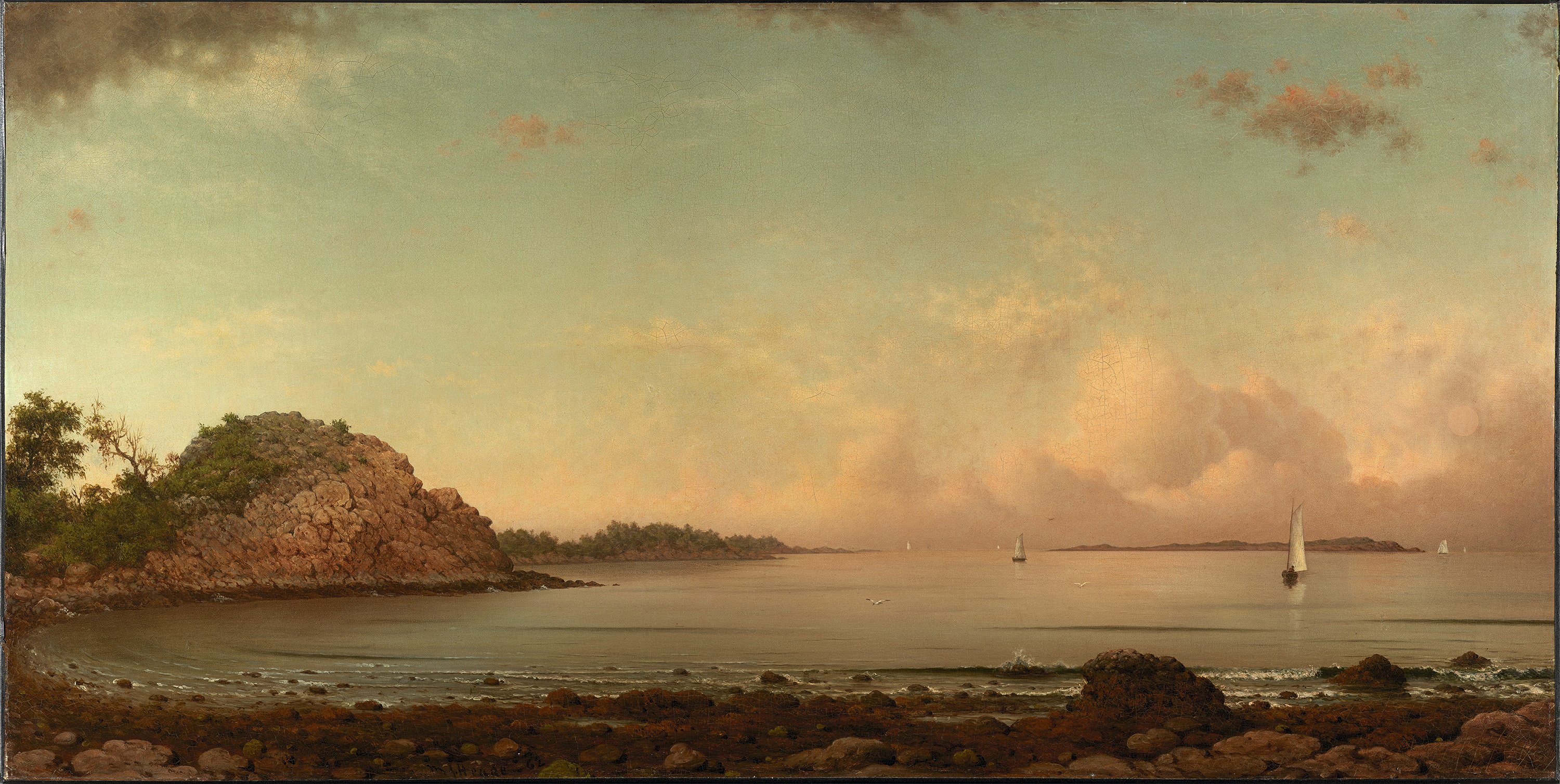 Singing Beach Manchester Heade Martin Johnson Museo Nacional